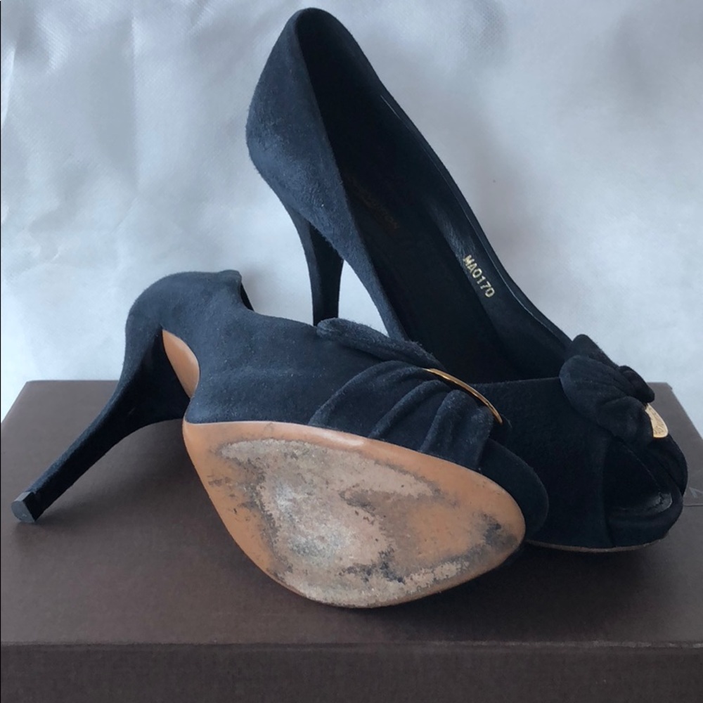 Louis vuitton navy blue shoes - Picture 3 of 7